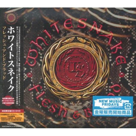 WHITESNAKE - FLESH & BLOOD (CD + DVD) - WYDANIE JAPOŃSKIE