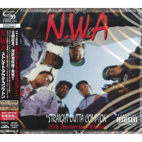 N.W.A. - STRAIGHT OUTTA COMPTON 20TH ANNIVERSARY (1 SHM-CD) - WYDANIE JAPOŃSKIE