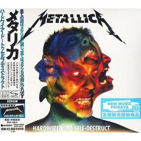 METALLICA - HARDWIRED...TO SELF-DESTRUCT (2 SHM-CD) - WYDANIE JAPOŃSKIE