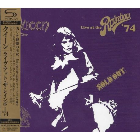 QUEEN - LIVE AT THE RAINBOW '74 (2 SHM-CD) - WYDANIE JAPOŃSKIE