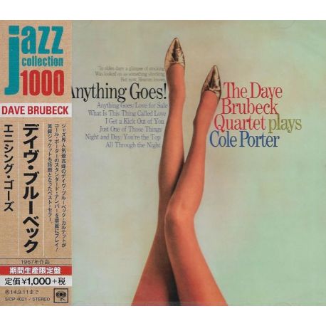 DAVE BRUBECK QUARTET, THE - ANYTHING GOES! (1 CD) - WYDANIE JAPOŃSKIE