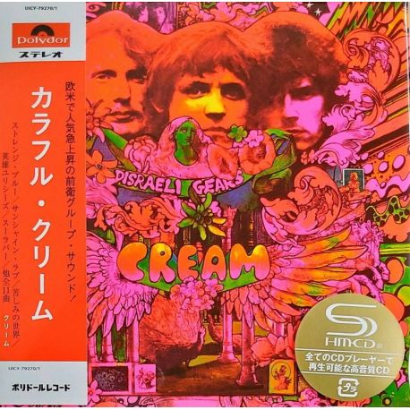 CREAM - DISRAELI GEARS (2 SHM-CD) - WYDANIE JAPOŃSKIE 