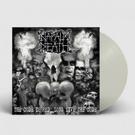 NAPALM DEATH - THE CODE IS RED... LONG LIVE THE CODE (1 LP) - LIMITED CLEAR VINYL EDITION