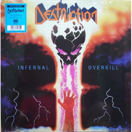 DESTRUCTION – INFERNAL OVERKILL (1 LP) - LIMITED CYAN BLUE VINYL EDITION