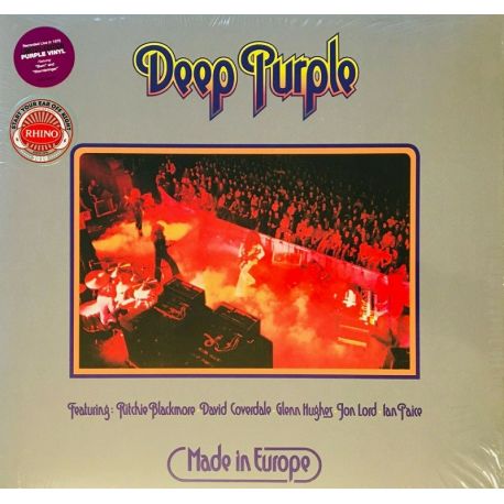 DEEP PURPLE – MADE IN EUROPE (1 LP) - LIMITED PURPLE VINYL EDITION - WYDANIE AMERYKAŃSKIE