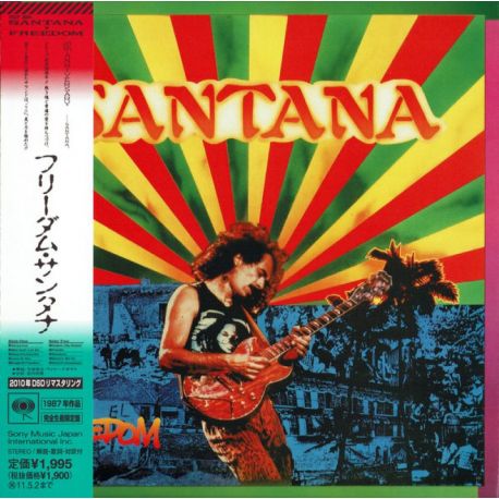 SANTANA - FREEDOM (1 CD) - WYDANIE JAPOŃSKIE
