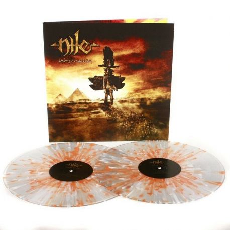 NILE - ITHYPHALLIC (2 LP) - CLEAR/WHITE/ORANGE SPLATTER EDITION