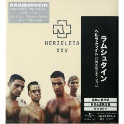 RAMMSTEIN - HERZELEID XXV (1 CD) - LIMITED EDITION - WYDANIE JAPOŃSKIE