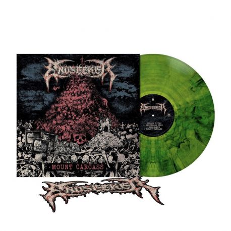 ENDSEEKER - MOUNT CARCASS (1 LP) - LEAF GREEN MARBLED EDITION