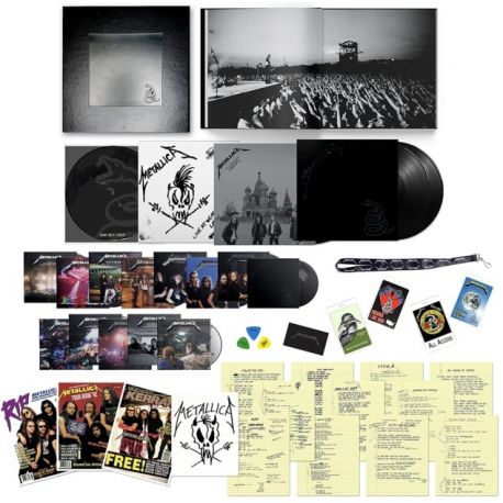 METALLICA - METALLICA (6 LP + 14 CD + 6 DVD) - DELUXE BOX REMASTERED 2021 - WYDANIE AMERYKAŃSKIE