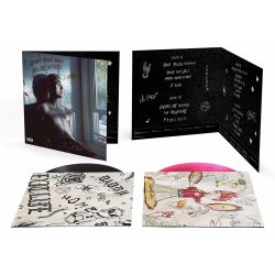 LIL PEEP - COME OVER WHEN YOU'RE SOBER, PT. 1 & PT. 2 (2 LP) - DELUXE LIMITED PINK AND BLACK VINYL EDITION