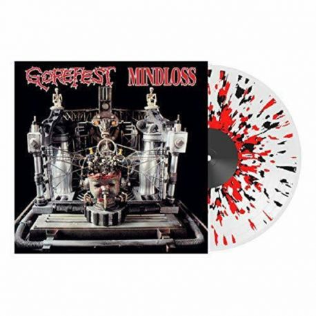 GOREFEST - MINDLOSS (2 LP) - DELUXE CLEAR/RED/BLACK SPLATTER EDITION