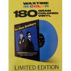MUSIC THAT INSPIRED THE BLUES BROTHERS - VARIOUS (1 LP) - WAXTIME IN COLOR EDITION - 180 GRAM BLUE VINYL PRESSING