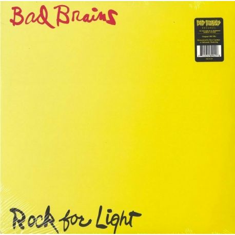 BAD BRAINS - ROCK FOR LIGHT (1 LP) - WYDANIE AMERYKAŃSKIE