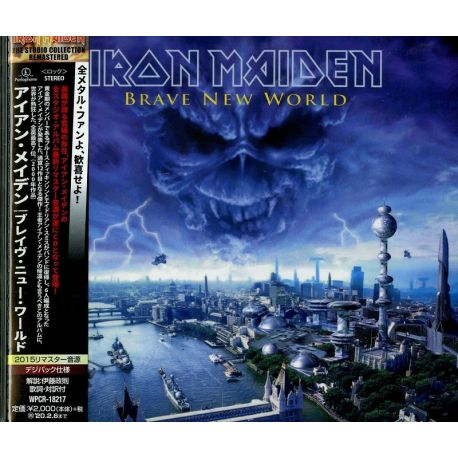 IRON MAIDEN - BRAVE NEW WORLD ‎(1 CD) - WYDANIE JAPOŃSKIE