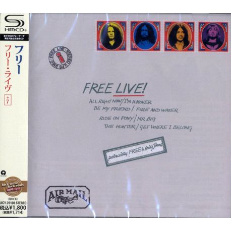 FREE - LIVE! (1 SHM-CD) - WYDANIE JAPOŃSKIE