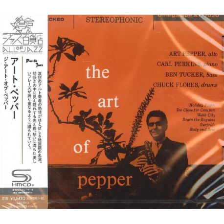 PEPPER, ART - THE ART OF PEPPER (1 SHM-CD) - WYDANIE JAPOŃSKIE