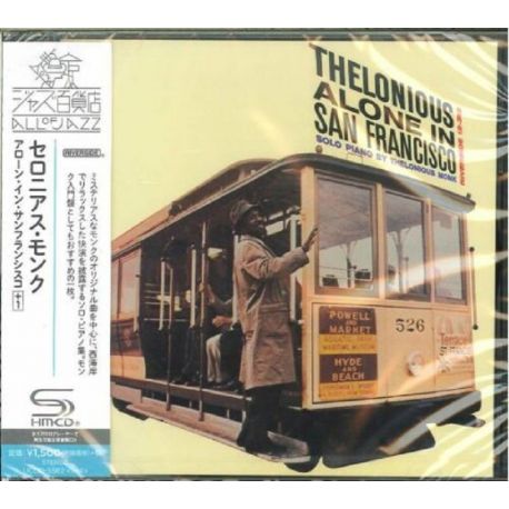 MONK, THELONIOUS - ALONE IN SAN FRANCISCO (1 SHM-CD) - WYDANIE JAPOŃSKIE