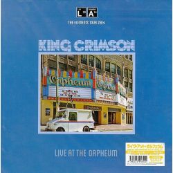 KING CRIMSON - LIVE AT THE ORPHEUM (1 LP) - 200 GRAM - WYDANIE JAPOŃSKIE