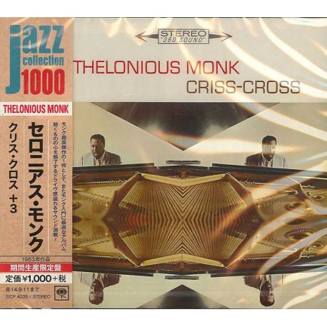 MONK, THELONIOUS - CRISS-CROSS (1 CD) - WYDANIE JAPOŃSKIE