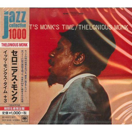 MONK, THELONIOUS - IT'S MONK TIME (1 CD) - WYDANIE JAPOŃSKIE