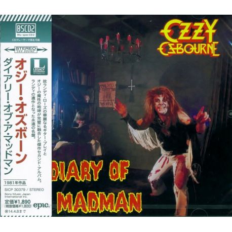 OSBOURNE, OZZY - DIARY OF A MADMAN (1 BSCD2) - WYDANIE JAPOŃSKIE 