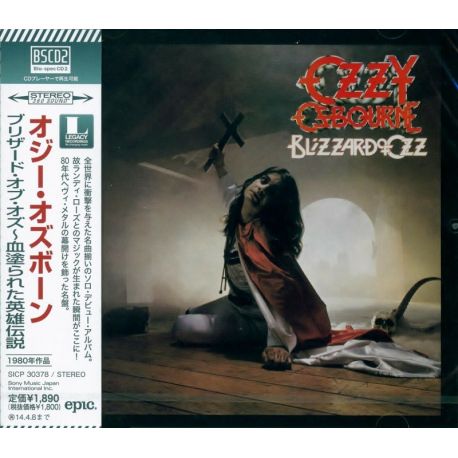 OSBOURNE, OZZY - BLIZZARD OF OZZ (1 BSCD2) - WYDANIE JAPOŃSKIE 