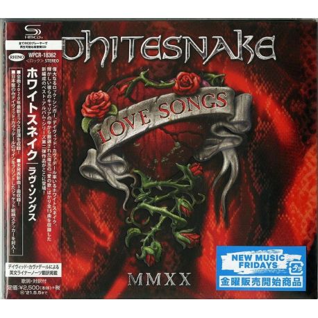 WHITESNAKE - LOVE SONGS (1 SHM-CD) - WYDANIE JAPOŃSKIE