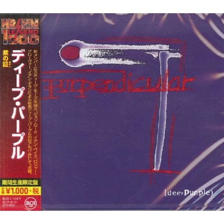 DEEP PURPLE - PURPENDICULAR (1 CD) - WYDANIE JAPOŃSKIE