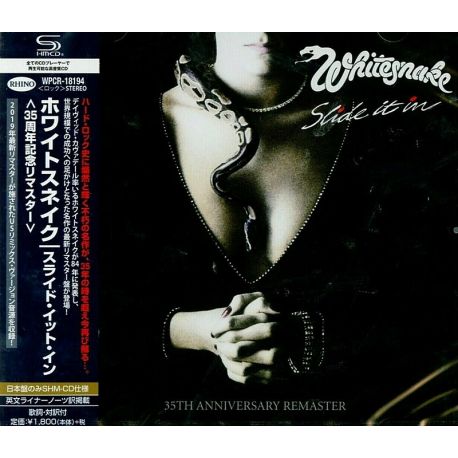 WHITESNAKE - SLIDE IT IN (1 SHM-CD) - WYDANIE JAPOŃSKIE