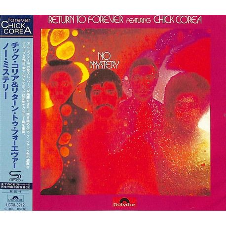 COREA, CHICK - NO MYSTERY (1 SHM-CD) - WYDANIE JAPOŃSKIE