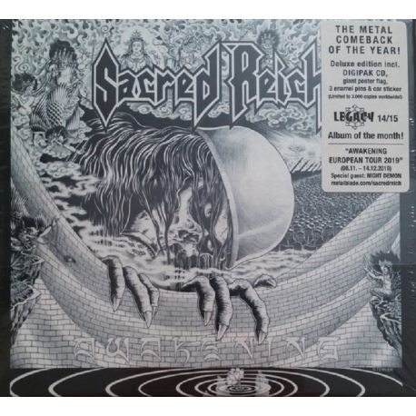 SACRED REICH - AWAKENING (1 CD) - DELUXE LIMITED EDITION BOX