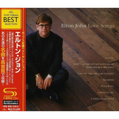 JOHN, ELTON - LOVE SONGS (1 SHM-CD) - WYDANIE JAPOŃSKIE