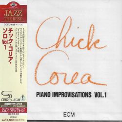 COREA, CHICK - PIANO IMPROVISATION VOL. 1 (1 SHM-CD) - WYDANIE JAPOŃSKIE