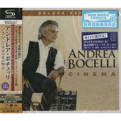 BOCELLI, ANDREA - CINEMA (1 SHM-CD + DVD) - DELUXE EDITION - WYDANIE JAPOŃSKIE