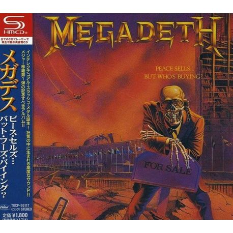 MEGADETH - PEACE SELLS... BUT WHO'S BUYING? (1 SHM-CD) - WYDANIE JAPOŃSKIE