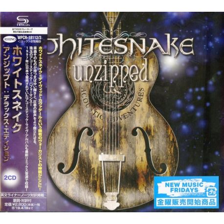 WHITESNAKE - UNZIPPED (2 SHM-CD) - WYDANIE JAPOŃSKIE