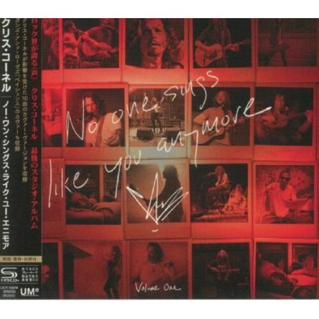 CORNELL, CHRIS - NO ONE SINGS LIKE YOU ANYMORE VOLUME ONE (1 SHM-CD) - WYDANIE JAPOŃSKIE