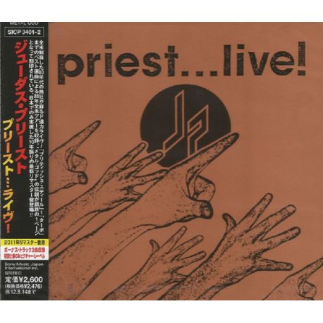 JUDAS PRIEST - PRIEST...LIVE! (2 CD) - WYDANIE JAPOŃSKIE