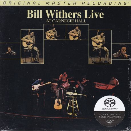 WITHERS, BILL - LIVE AT CARNEGIE HALL (1SACD) - LIMITOWANA, NUMEROWANA EDYCJA MFSL - WYDANIE AMERYKAŃSKIE