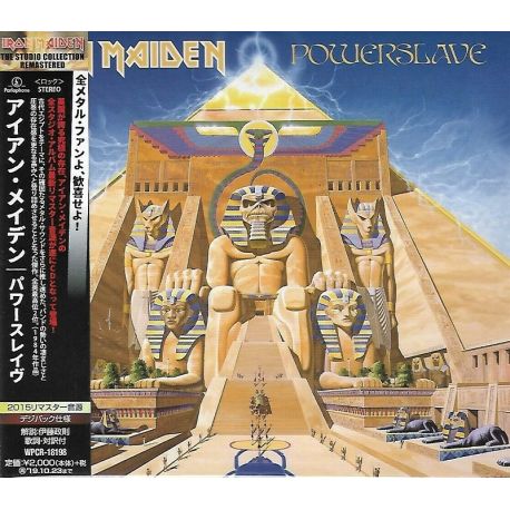 IRON MAIDEN - POWERSLAVE ‎(1 CD) - WYDANIE JAPOŃSKIE