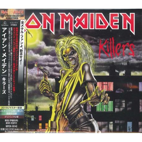 IRON MAIDEN - KILLERS ‎(1 CD) - WYDANIE JAPOŃSKIE