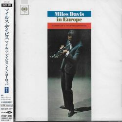 DAVIS, MILES - IN EUROPE ‎(1 CD) - WYDANIE JAPOŃSKIE