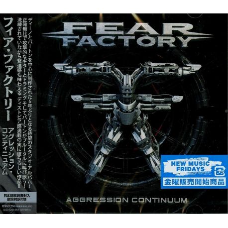 FEAR FACTORY - AGGRESSION CONTINUUM ‎(1 CD) - WYDANIE JAPOŃSKIE