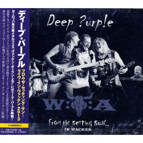 DEEP PURPLE - FROM THE SETTING SUN… IN WACKEN ‎(2 CD) - WYDANIE JAPOŃSKIE