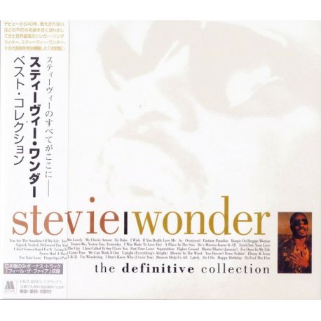 WONDER, STEVIE - DEFINITIVE COLLECTION ‎(2 CD) - WYDANIE JAPOŃSKIE