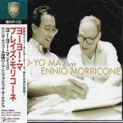 MA, YO-YO - YO-YO MA PLAYS ENNIO MORRICONE (1 CD) - WYDANIE JAPOŃSKIE