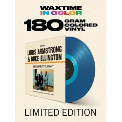 ARMSTRONG, LOUIS & ELLINGTON, DUKE - THE GREAT SUMMIT (1 LP) - WAXTIME IN COLOR EDITION - 180 GRAM BLUE VINYL