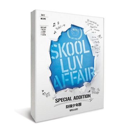 BTS - SKOOL LUV AFFAIR (PHOTOBOOK + CD + 2 DVD) - SPECIAL ADDITION