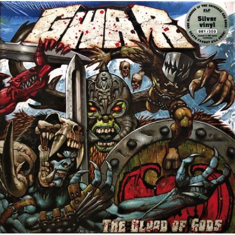 GWAR - THE BLOOD OF GODS (2 LP) - LIMITED SILVER VINYL